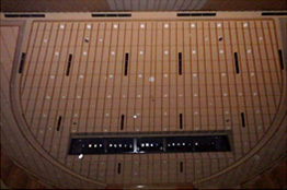 ホール（天井部拡大）